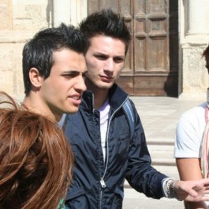 Luca Napolitano, Nunzio De Luca e Gianluca Di Gennaro nel film A Sud di New York