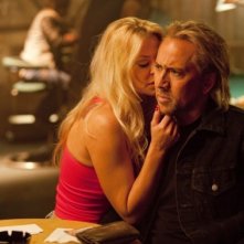 Nicolas Cage e Amber Heard, protagonisti di Drive Angry