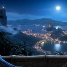 Una immagine del cartoon Rio in 3D