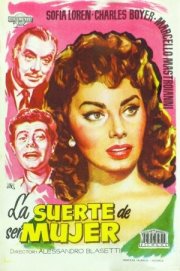 La locandina di La fortuna di essere donna