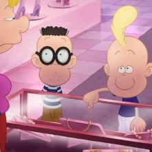 Titeuf, il film: Manu e Titeuf in gioielleria in una scena del film