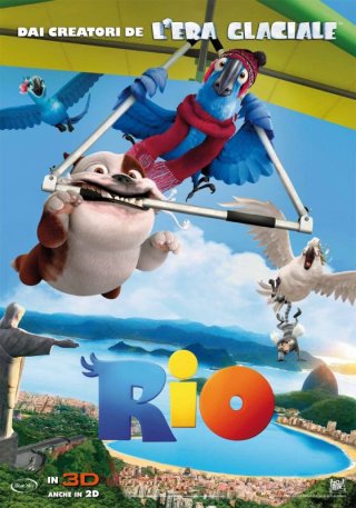Nuova locandina italiana per il film d'animazione Rio