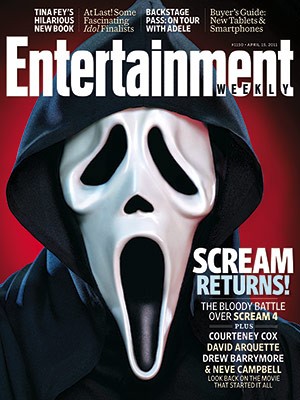 La Copertina Di Entertainment Weekly Dedicata A Scream 4 199216