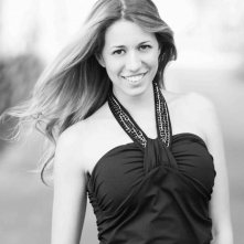 Martina Menichini in bianco e nero