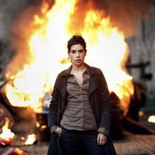 Giulia Michelini in una scena di Squadra antimafia - Palermo oggi 3