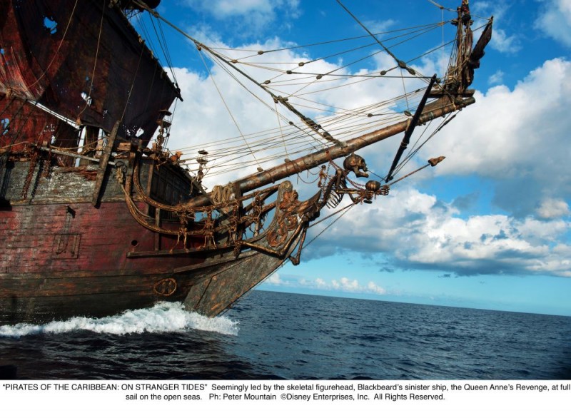 La Queen Anne S Revenge Nel Film Pirati Dei Caraibi 4 Oltre I Confini Del Mare 199251
