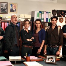 Squadra antimafia - Palermo oggi 3: una foto promozionale del cast