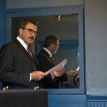 Tom Selleck in una scena dell'episodio Little Fish di Blue Bloods