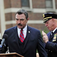 Tom Selleck in una scena dell'episodio Re-Do di Blue Bloods