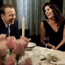 Donnie Wahlberg e Angie Harmon in una scena dell'episodio Sympathy for the Devil di Rizzoli & Isles