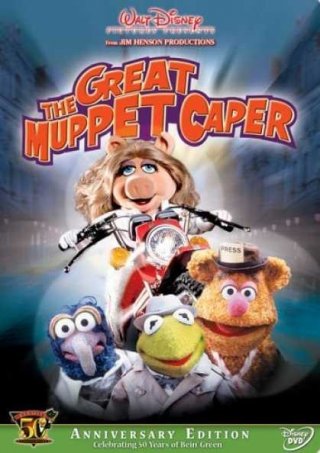 La locandina di Giallo in casa Muppet