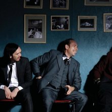 Olivier Gourmet con Bakary Sangarè in Robert Mitchum est mort