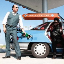 Olivier Gourmet e Bakary Sangarè in Robert Mitchum est mort