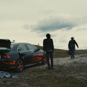 Una sequenza della commedia indie Robert Mitchum est mort