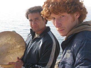Antonio Ciurca ('Ntoni) e Naceur Ben Hammouda (Alfio) in una scena del film I malavoglia (2010)