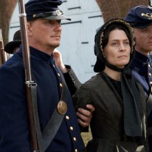Robin Wright in una scena di The Conspirator