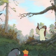 Una scena del lungometraggio animato Winnie the Pooh