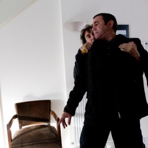 Una scena dell'action poliziesco La proie