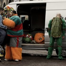 I protagonisti del film Four lions in una scena del film