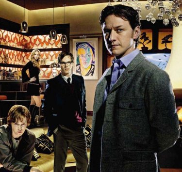 Ecco i nuovi mutanti di X-Men: l'inizio. In primo piano James McAvoy