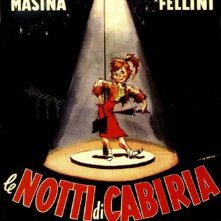 Locandina de Le notti di Cabiria di Fellini