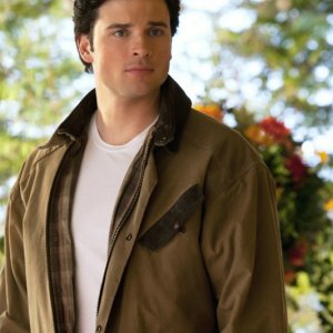 Tom Welling in una sequenza dell'episodio Kent di Smallville