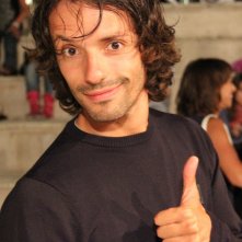 Angelo Menolascina durante le riprese di Dance for Life