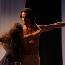 Angelo Menolascina sul set di Dance for Life