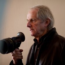 Il Regista Ken Loach Sul Set Del Suo L Altra Verita 200259