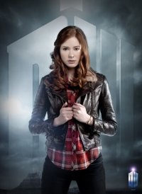 Karen Gillan in un'immagine promozionale della stagione 6 di Doctor Who