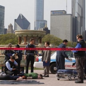 Un momento del pilot di The Chicago Code