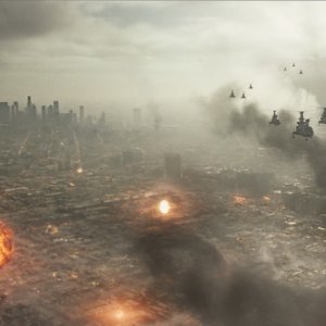 Una scena del fantascientifico World Invasion, del 2011