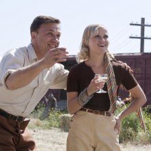 Christoph Waltz E Reese Witherspoon In Una Scena Del Film Come L Acqua Per Gli Elefanti 200578