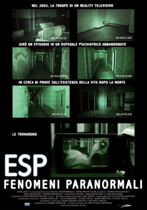 Locandina Italiana Di Esp Fenomeni Paranormali 200732