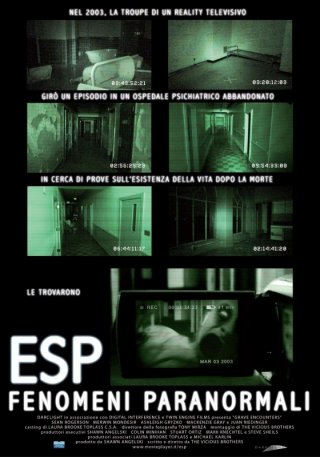 Locandina italiana di ESP - Fenomeni paranormali