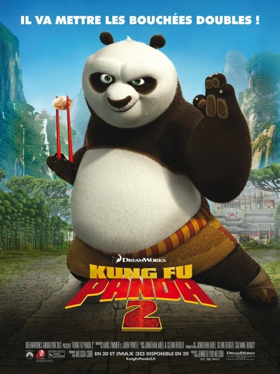 Poster Francese Per Kung Fu Panda 2 200604