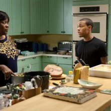 Shirley (Loretta Devine) and Byron (Bow Wow) in Madea's Big Happy Family