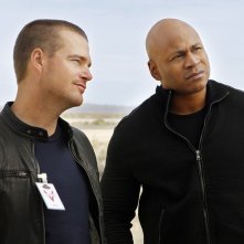 Una scena dell'episodio Rocket Man di NCIS: Los Angeles con i nostri protagonisti