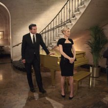 William Baldwin, Kelly Rutherford e Matthew Settle nell'episodio The Kids Stay in the Picture di Gossip Girl