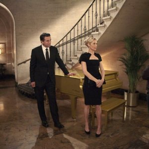 William Baldwin, Kelly Rutherford e Matthew Settle nell'episodio The Kids Stay in the Picture di Gossip Girl