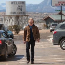 Chris Hemsworth in una sequenza del film Thor di K. Branagh