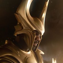 Idris Elba in una sequenza di Thor