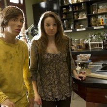 Jimmy Bennett e Kay Panabaker nell'episodio No Ordinary Future di No Ordinary Family