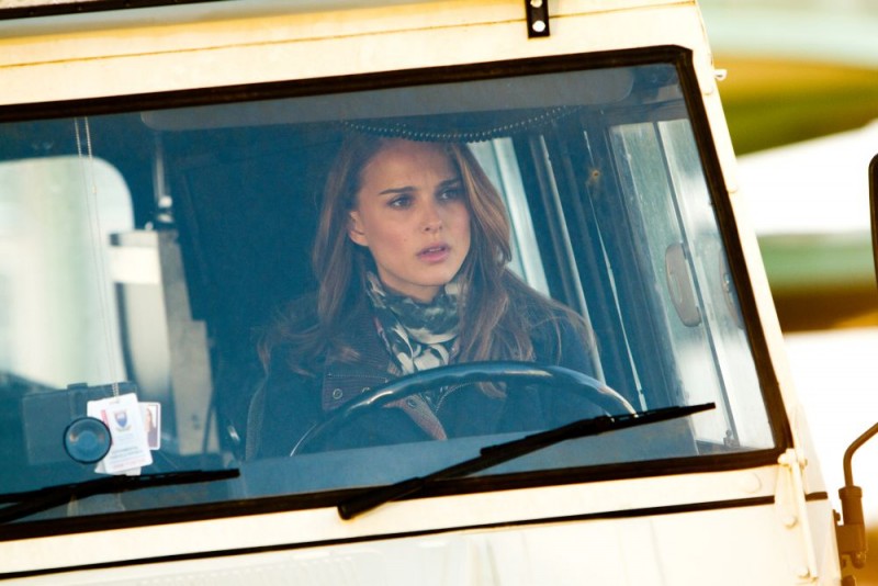 Natalie Portman in una sequenza di Thor, di Kenneth Branagh (2011)