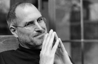 Primo piano di Steve Jobs