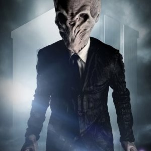 Una foto promozionale dell'episodio The Impossible Astronaut di Doctor Who
