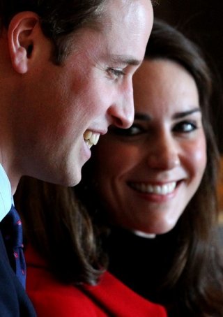Il Principe William e Kate Middleton durante il periodo del loro fidanzamento