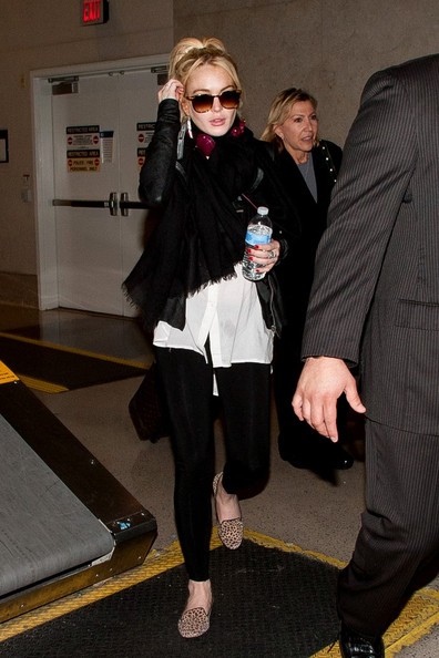 Lindsay Lohan All Aeroporto 201261