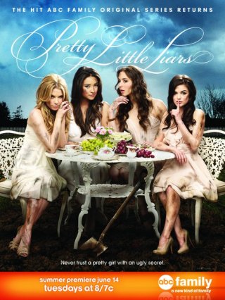Primo poster della stagione 2 di Pretty Little Liars