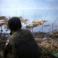 Una scena del film Night Fishing